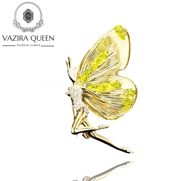 VQ Butterfly Brooch - Picture 1 of 7